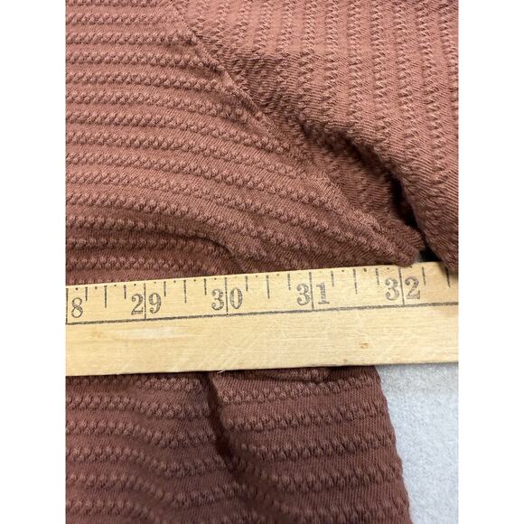 Big Bud Press Pantry Honeycomb Button Up 6XL Brown Textured Short Sleeve Shirt - Picture 6 of 11